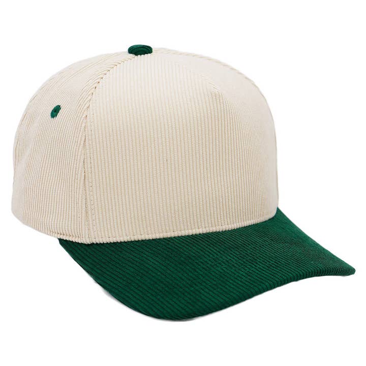 Cap Zone - Vente Casquette de baseball – unisexe - Casquette de baseball supérieure beige en velours côtelé de qualité supérieure8