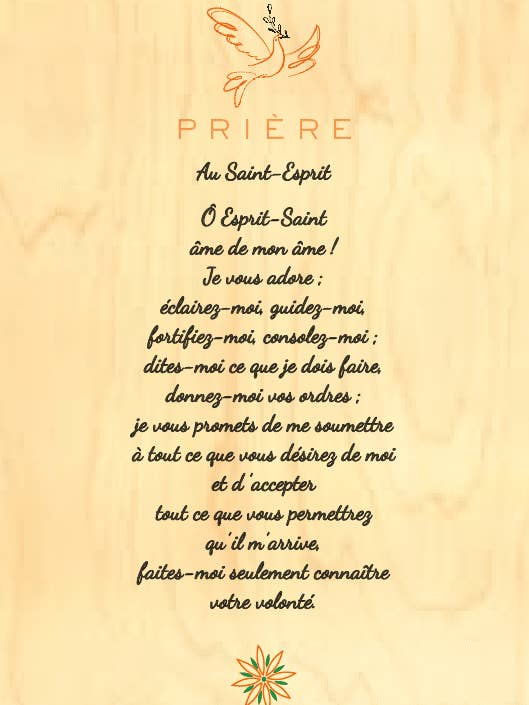 CARTA EM MADEIRA ORAÇÃO / PAI NOSSO ECUMÊNICO por atacado de Hironwoods