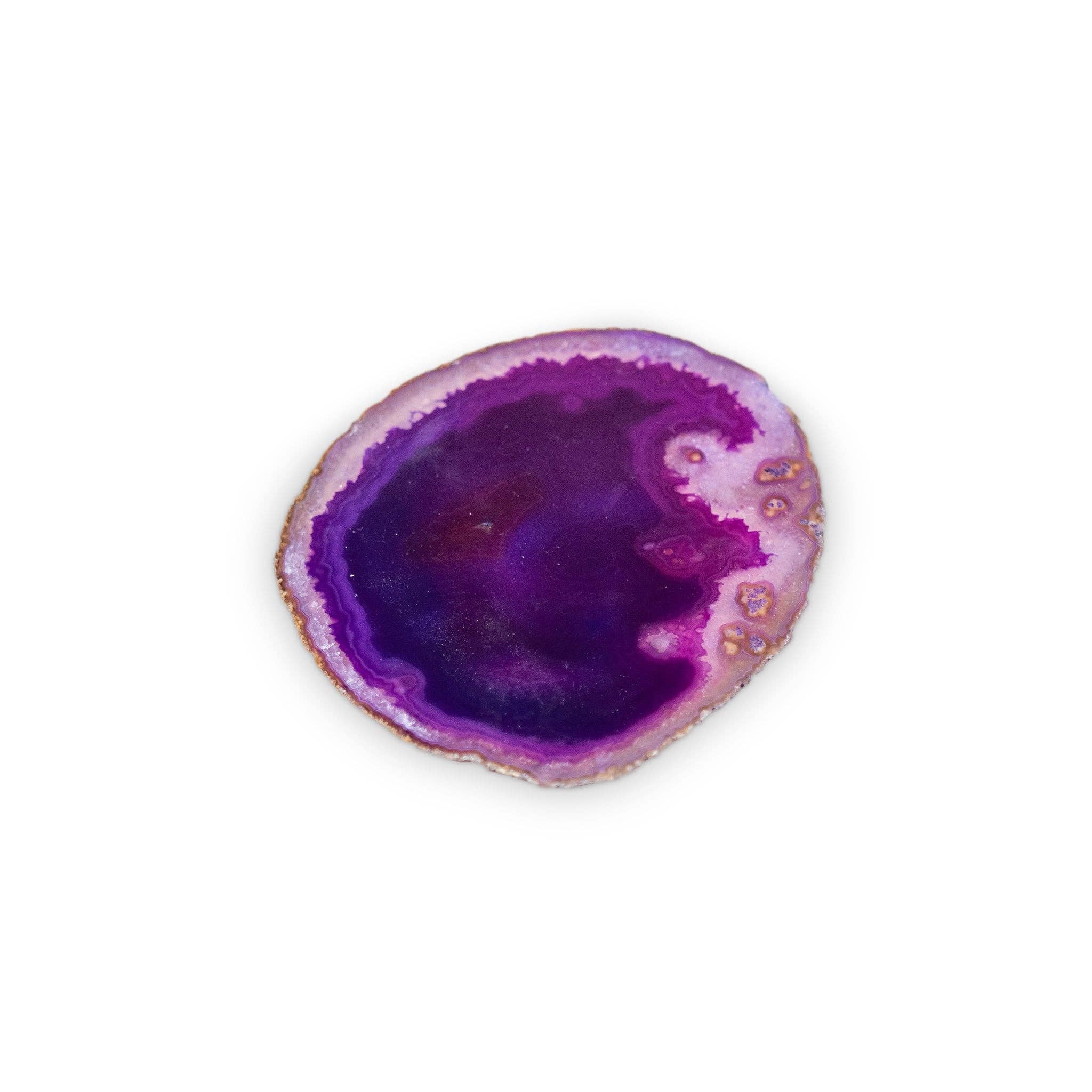 ENVIRONMENT - Wholesale Onderzetters - Paarse Agate Coaster1