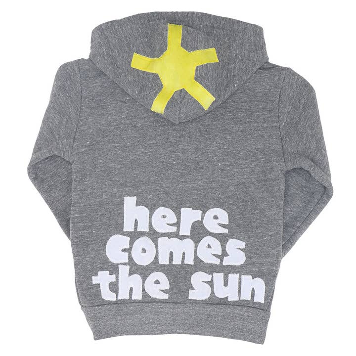 Kids Here Comes the Sun Fleece Jacket for wholesale by declan