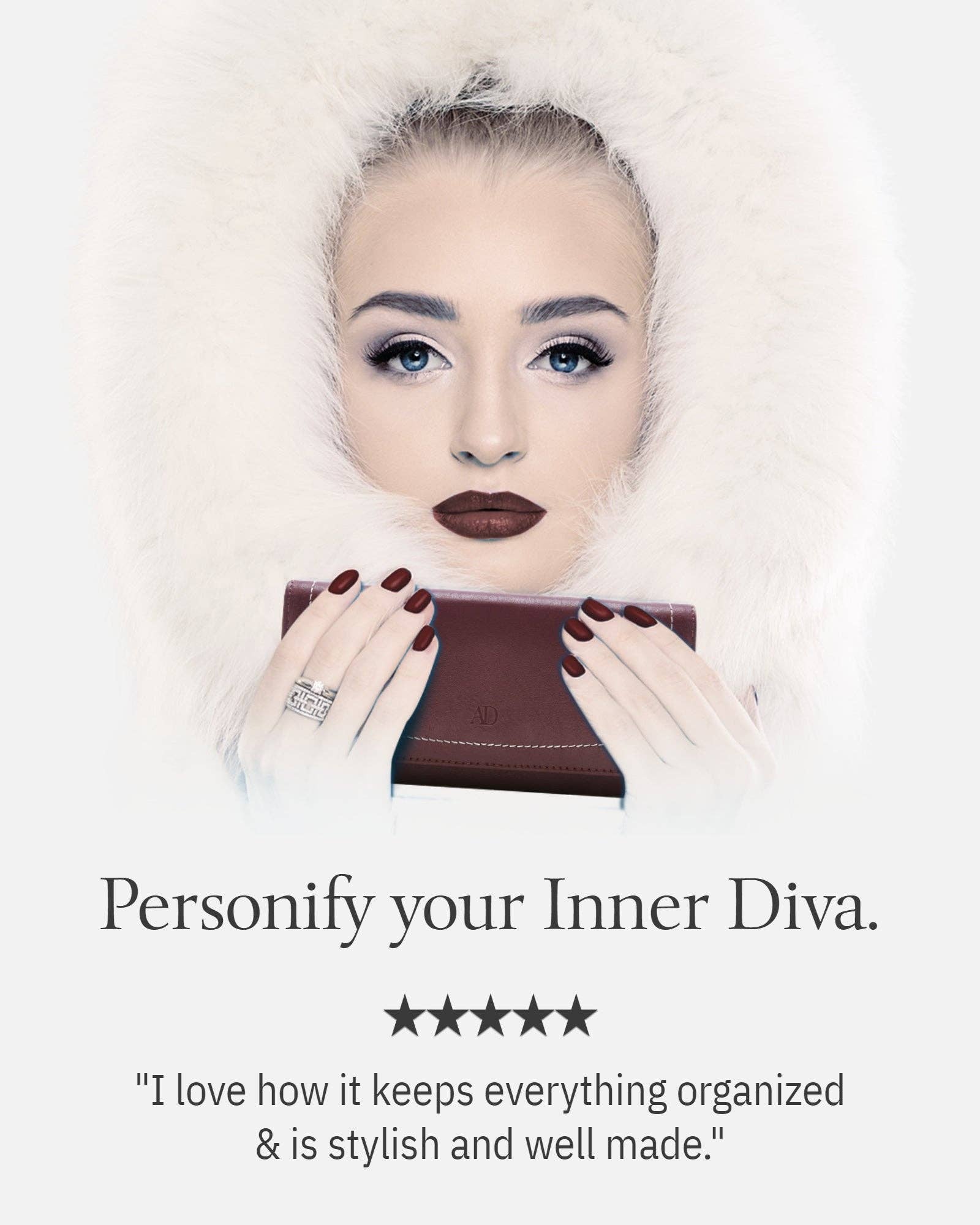 Access Denied Accessories - Wholesale Wallet - Women's - Accordion Clutch Wallet for Women Removable Checkbook Holder4