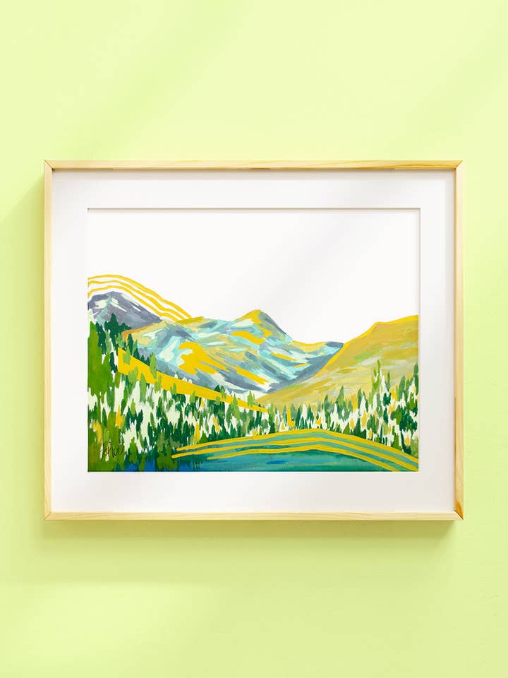 Impression artistique sur le soleil olympique pour la vente par Juliann Choe