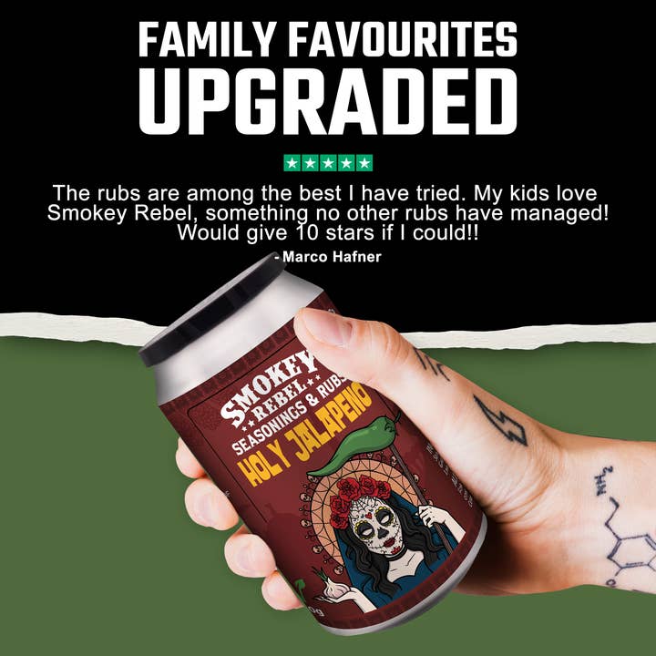 Smokey Rebel - Wholesale Rub - Holy Jalapeno Fajita Seasoning1