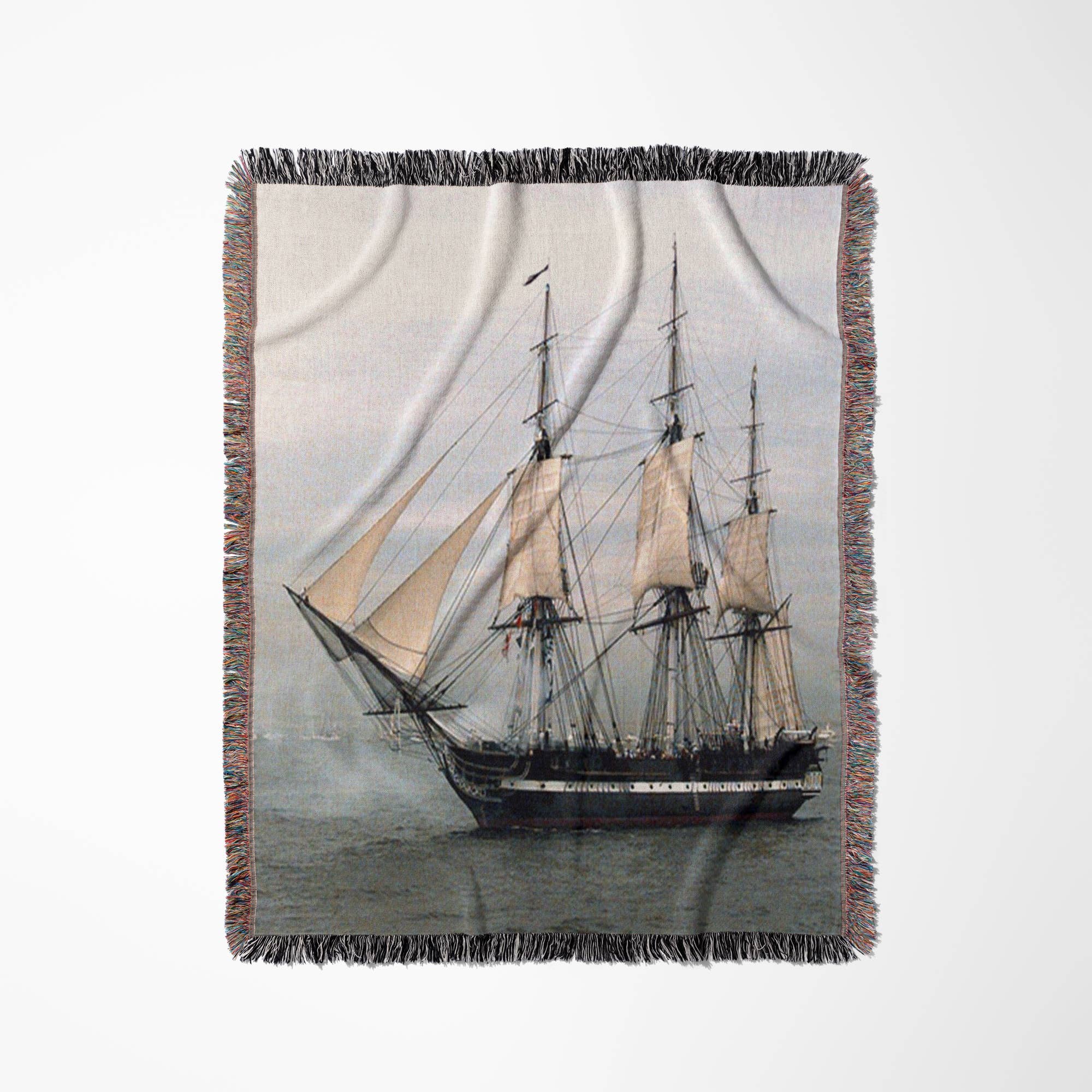 3dRose - Wholesale Throw Blanket - 3dRose, USS Navy Constitution Ship, Blanket0