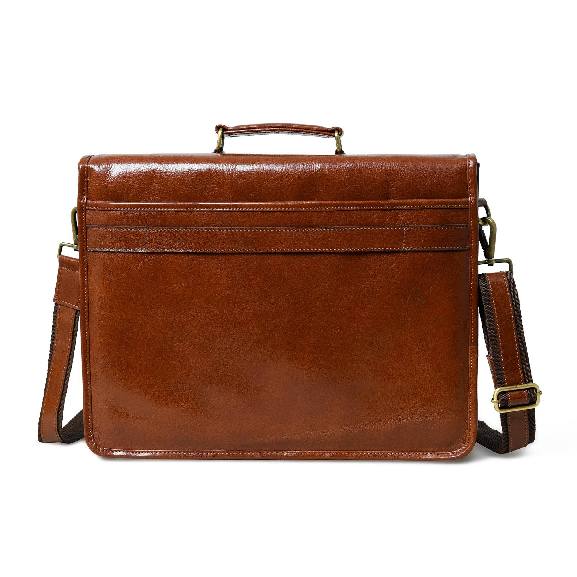 Classy Leather Bags – wholesale Briefcase – Unisex – The Architect Brown Executive5