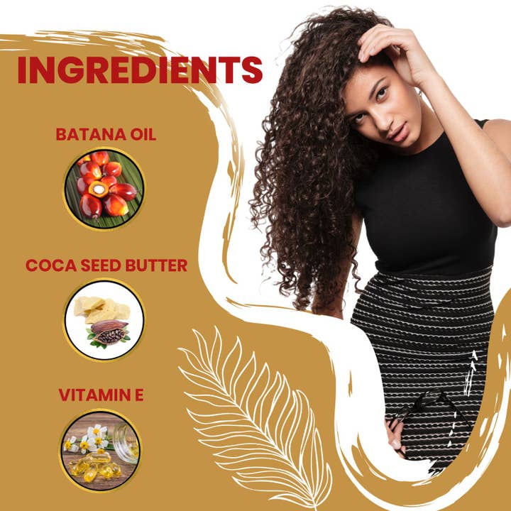 UB BRANDS INC - Wholesale Hair Leave-In Conditioner - Botanic by J. Amila 100% Unrefined Leave-In Conditioner 8oz
