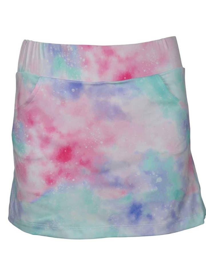 May Toddler Girls' Tie-Dye Skort for wholesale by Garb, Inc.