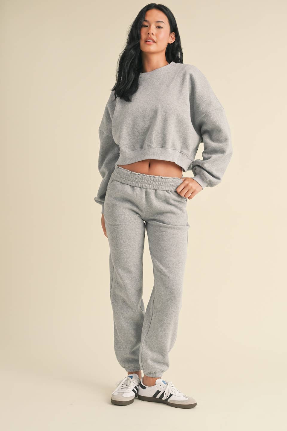 KIMBERLY C - Wholesale Sweatshirt - Women's - Cozy Fleece Oversized Crewneck Sweatshirt SALE2