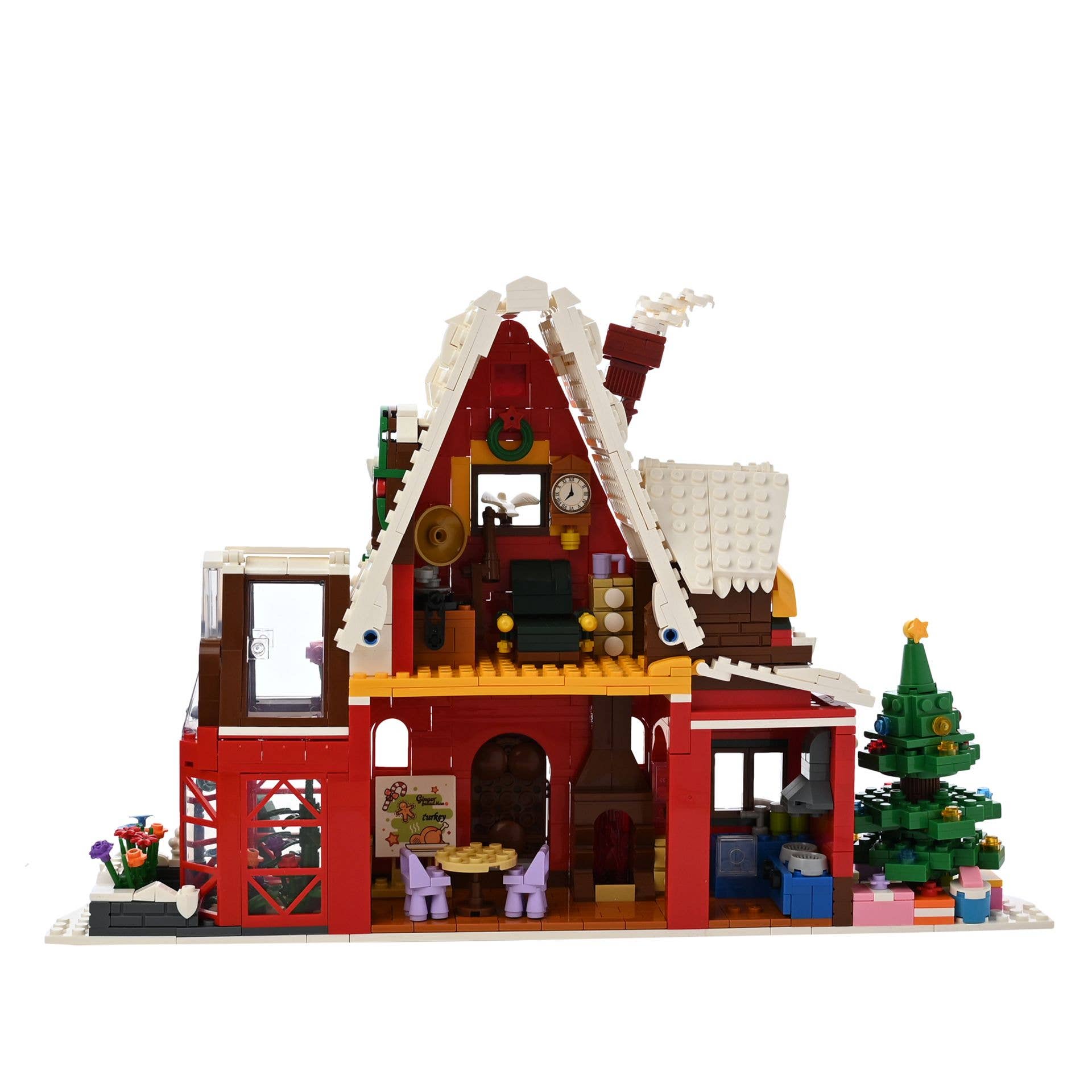 WIDDOP and Co. - Wholesale Learning Cards - Kids & Baby - Toy Shop Christmas Chalet Brick Building Set Age 6+3