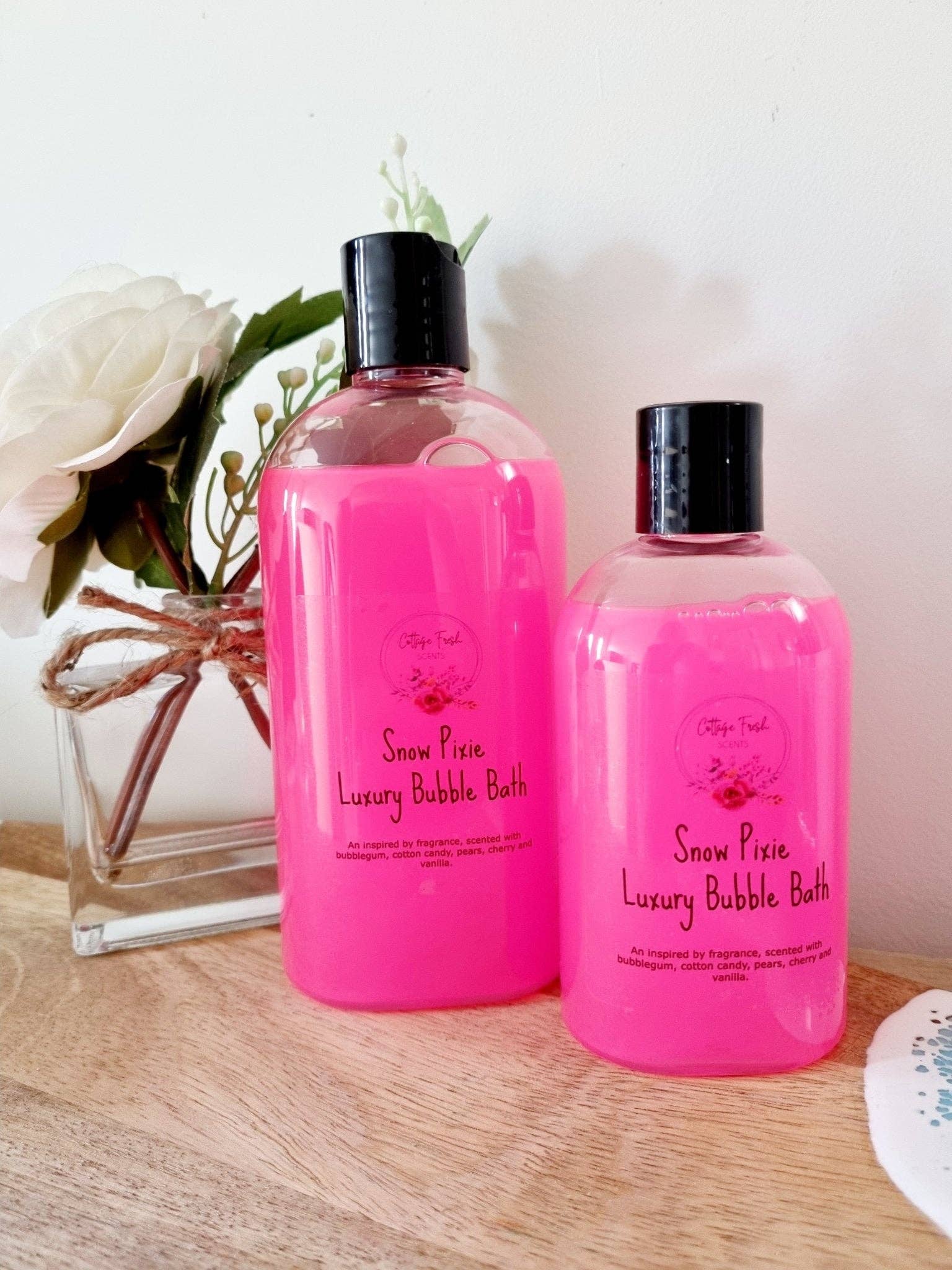 Cottage Fresh Scents - Wholesale Bubble Bath - Snow Pixie Luxury Bubble Bath4