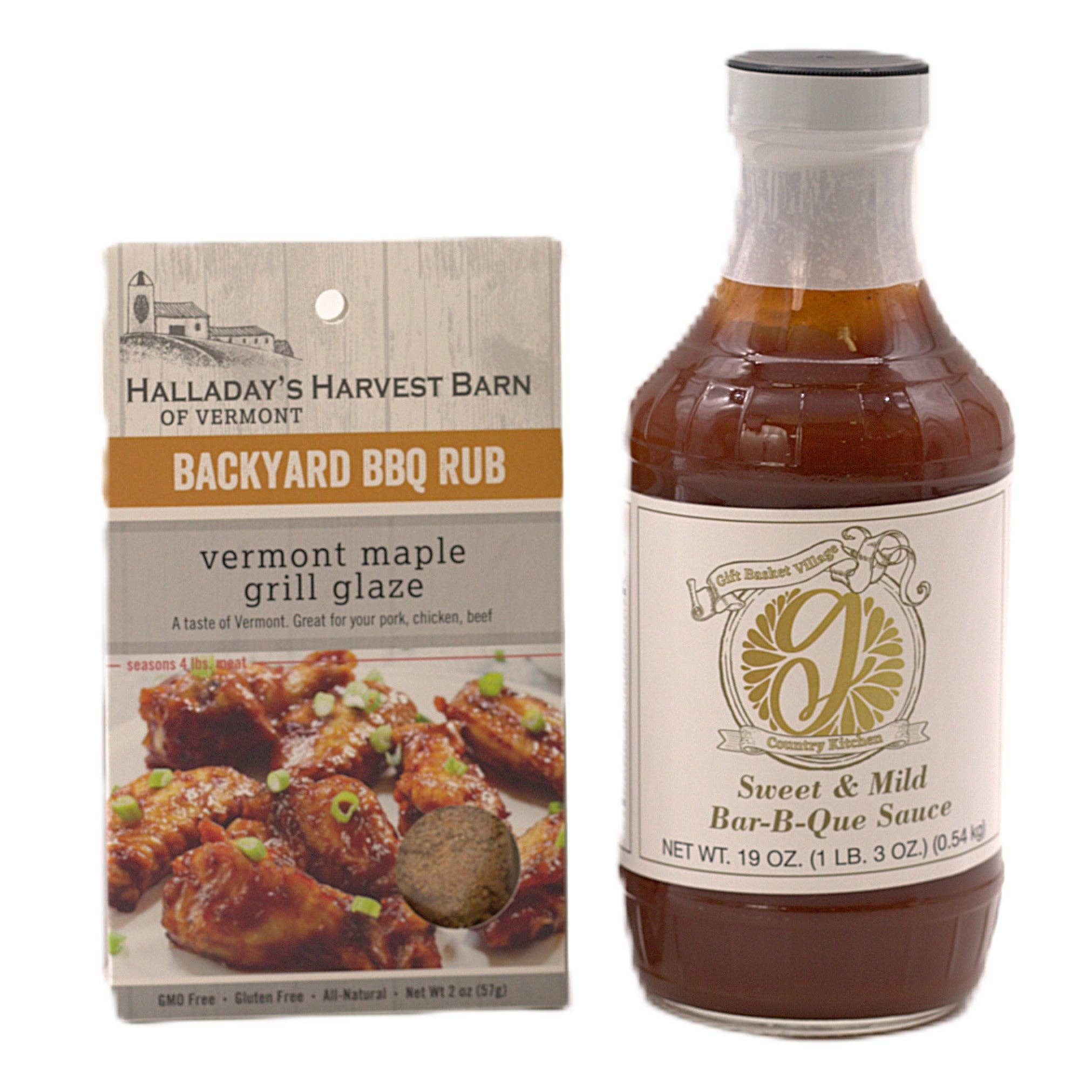 Gift Basket Village LLC – wholesale BBQ sauce – Smokey & Tangy BBQ Gift Set – Grilling Essentials2