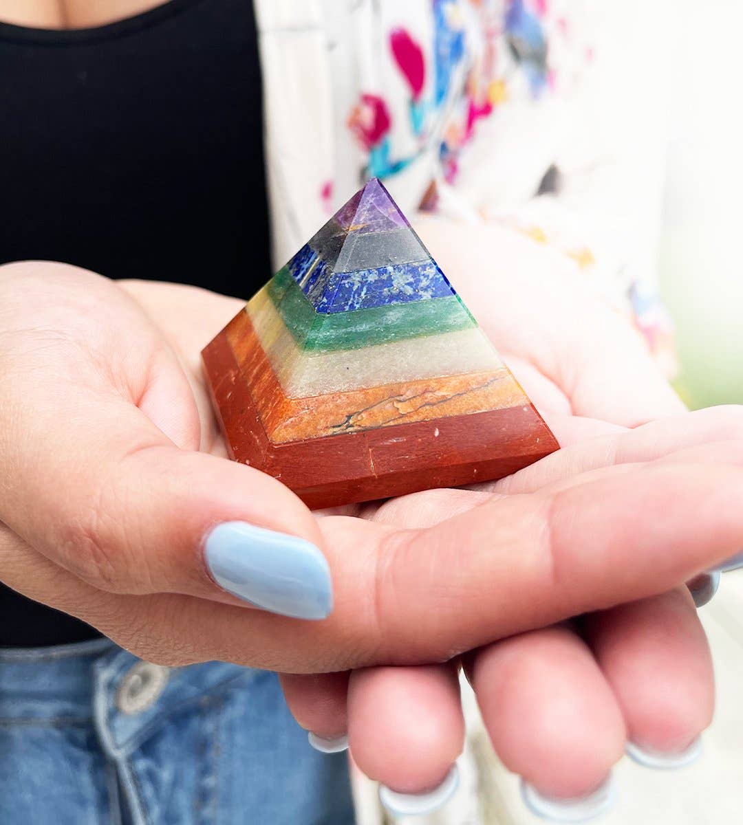 The Deva Shop - Wholesale Spiritual Stone/Crystal - Chakra Balancing Crystal Pyramid1