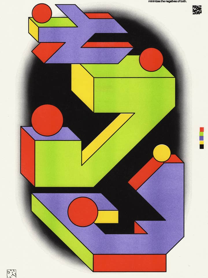 Balance Poster for wholesale by Secret Riso Club