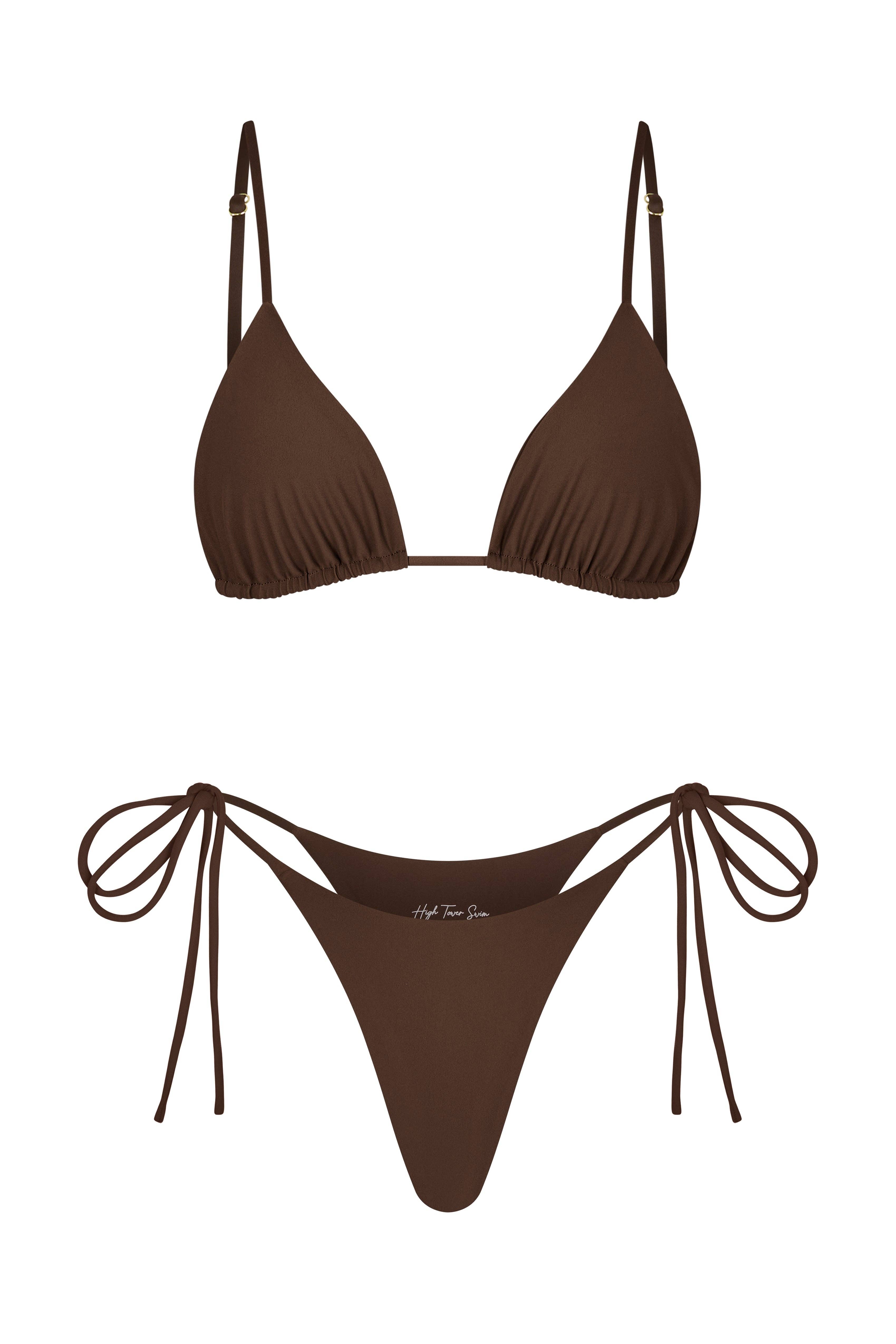 High Tower Swimwear - Wholesale Swim Bottoms - Women's - Helio Bottom in Umber0