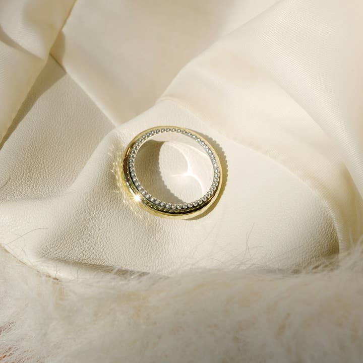 Ideaure Jewelry - Wholesale Band/Stacked Ring - Emma Spinner Ring3