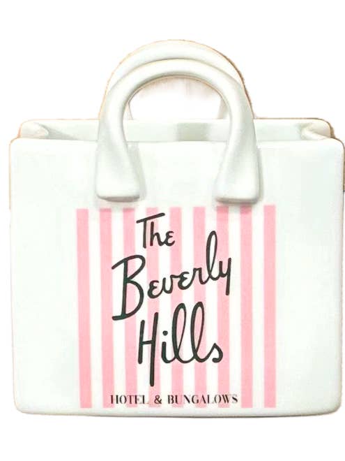 Valentine's Beverly Hills Hotel Shopping Taske for engroshandel hos The French Bee & Co