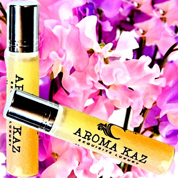 Sweet Pea Roll On Perfume Fragrance Oil for wholesale by Aroma Kaz