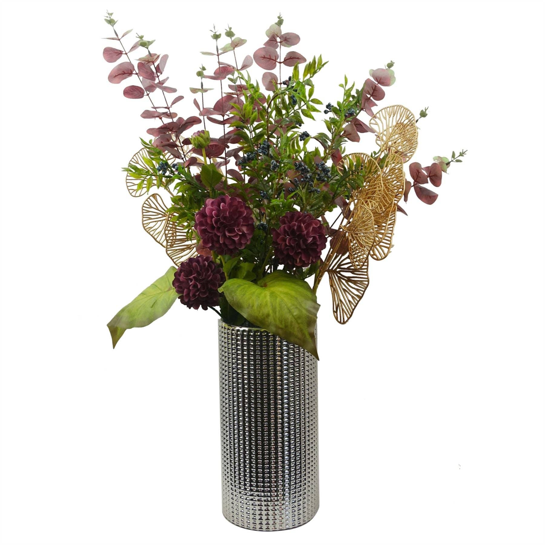 Leaf Design UK LTD – Großhandel Kunstpflanzen – 6x 70cm Nandina Laub Blaubeere Spray Künstlich6