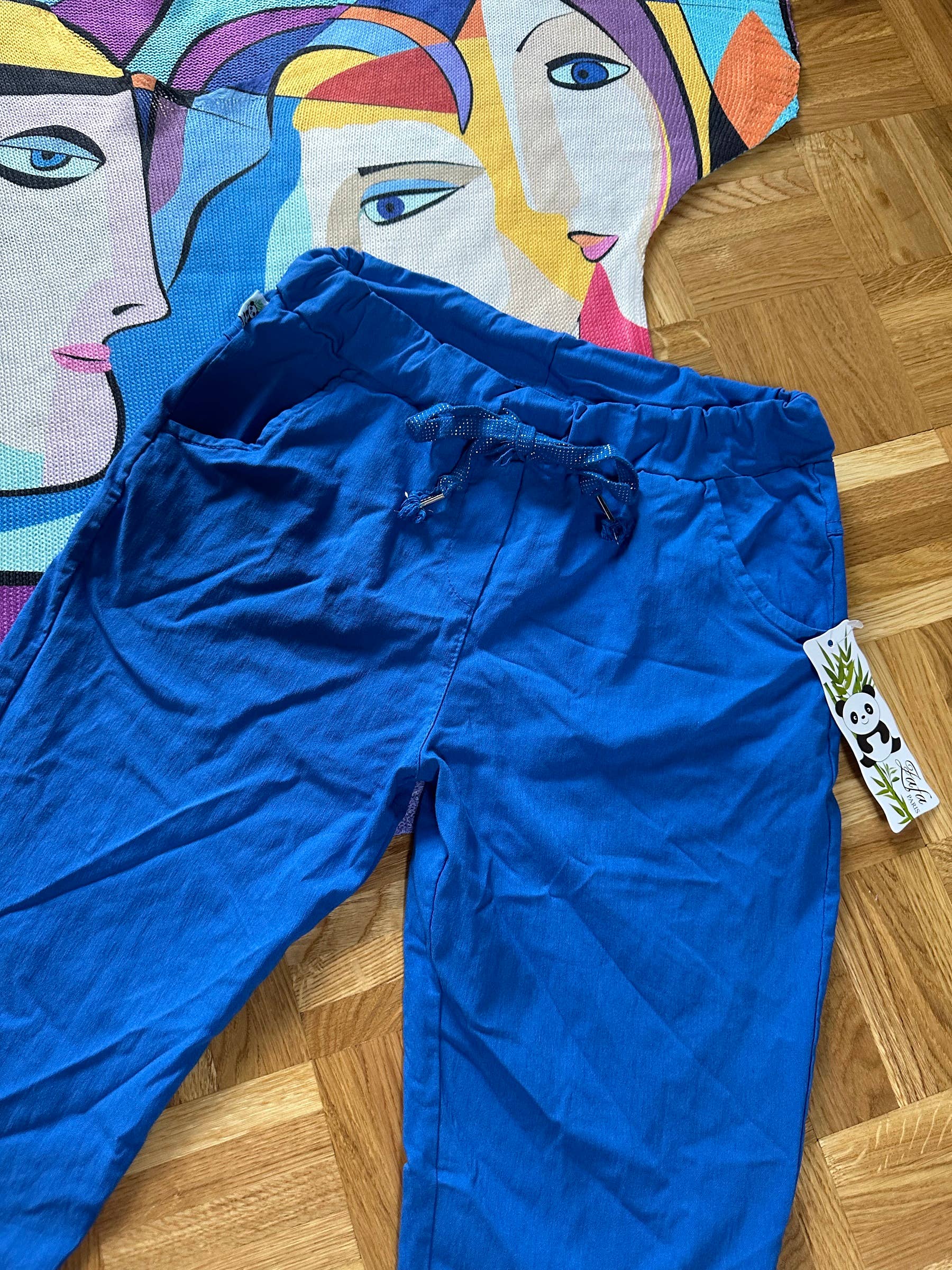 ZAFA PARIS - Wholesale Pants – Women's - 74FB0P002-PLUS size-pantajogg with pouch1