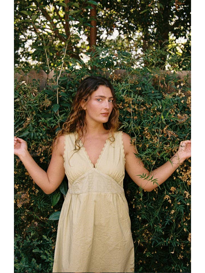 LA RELAXED - Wholesale Dress - Women's - Makinna Poplin Dress13