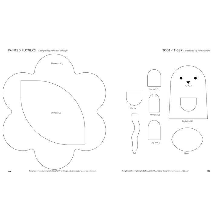 Schiffer Publishing - Wholesale Crafts, Hobbies & DIY - Sewing Simple Softies with 17 Amazing Designers6