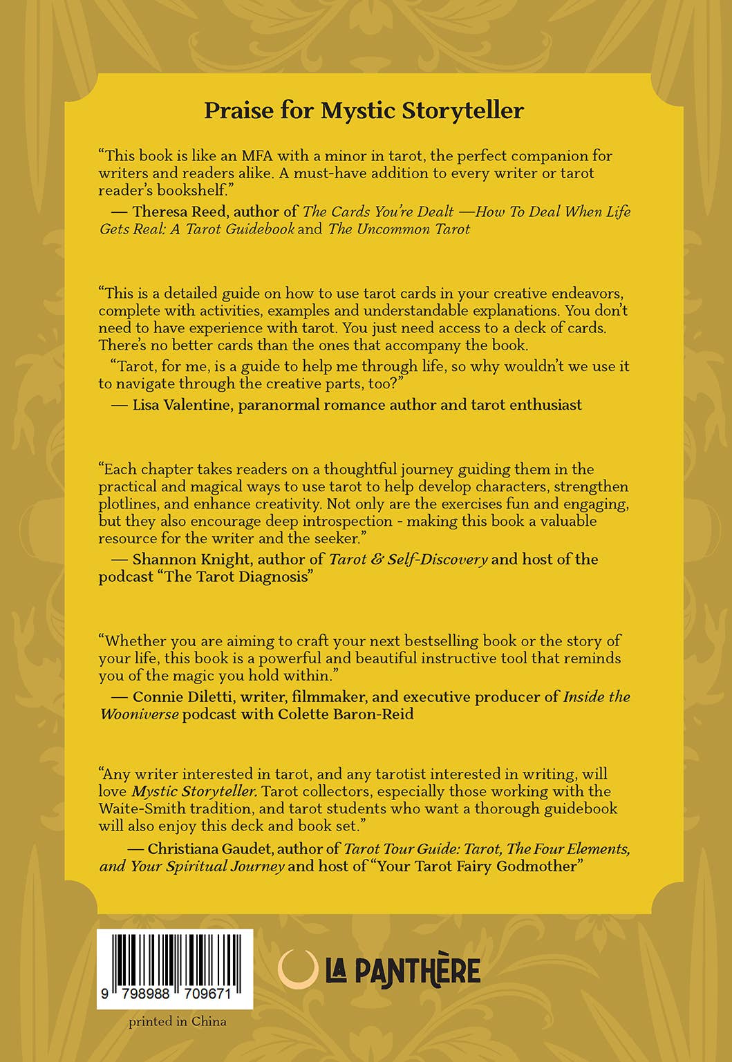 La Panthère Studio – Engroshandel Krop, sind og ånd – Mystisk fortæller: En forfatters guide til at bruge tarotkort1