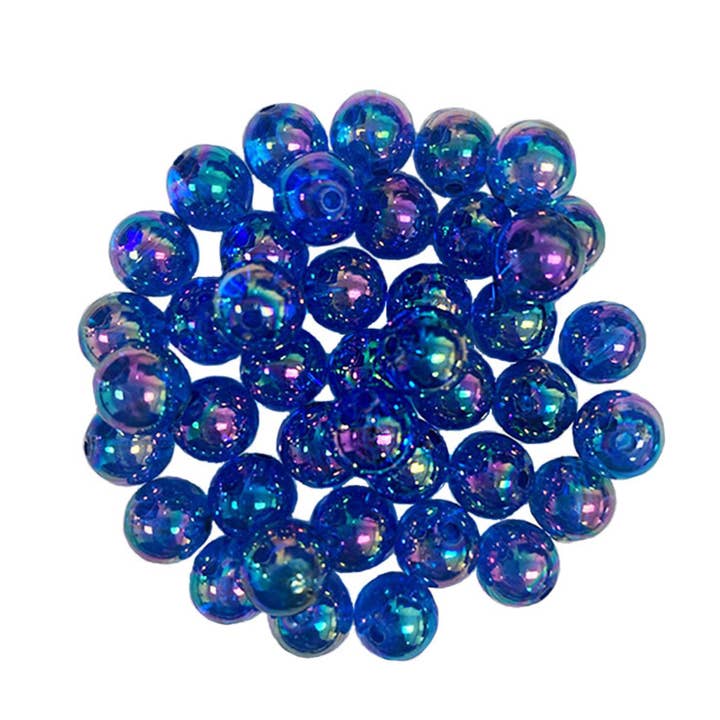 Angels Craft - Wholesale Beads - Clear Beads, Approx. 8mm 35g (8 colors available)5