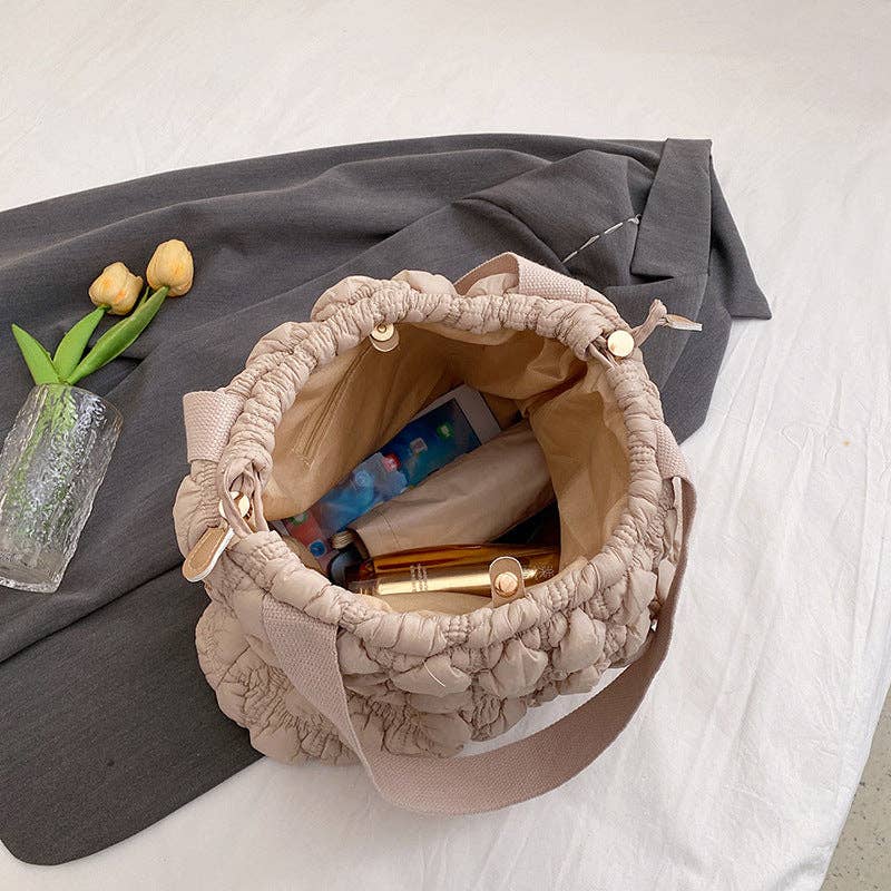 Sweetkama - Wholesale Shoulder Bag - Women's - Ladies Puffer Light Weight Cloud Handbag SKAB0158