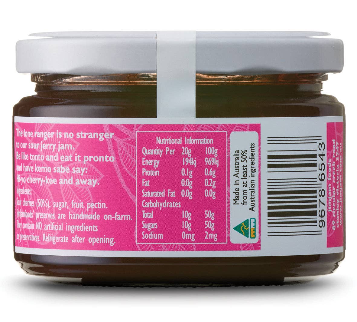 JimJam Foods - Wholesale Jam/Jelly - Jam Cherry-kee2