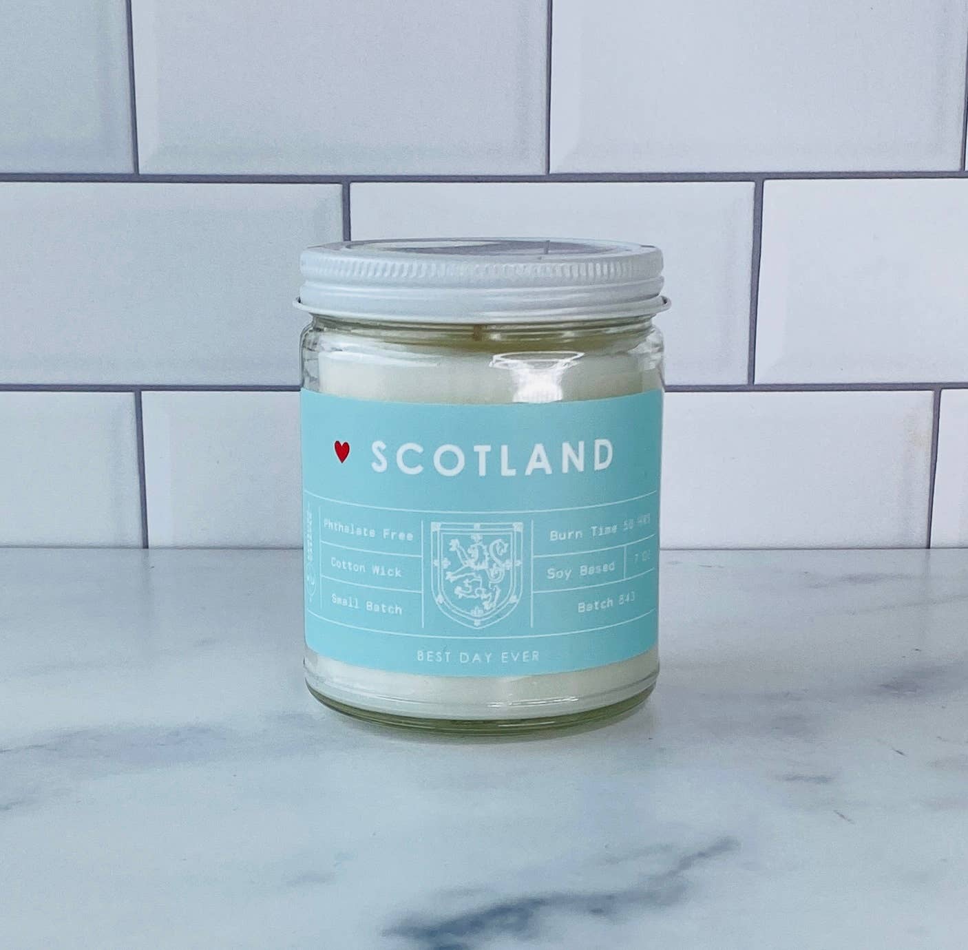 Rambling Caravan - Wholesale Jar/Filled Candle - Scotland Candle0