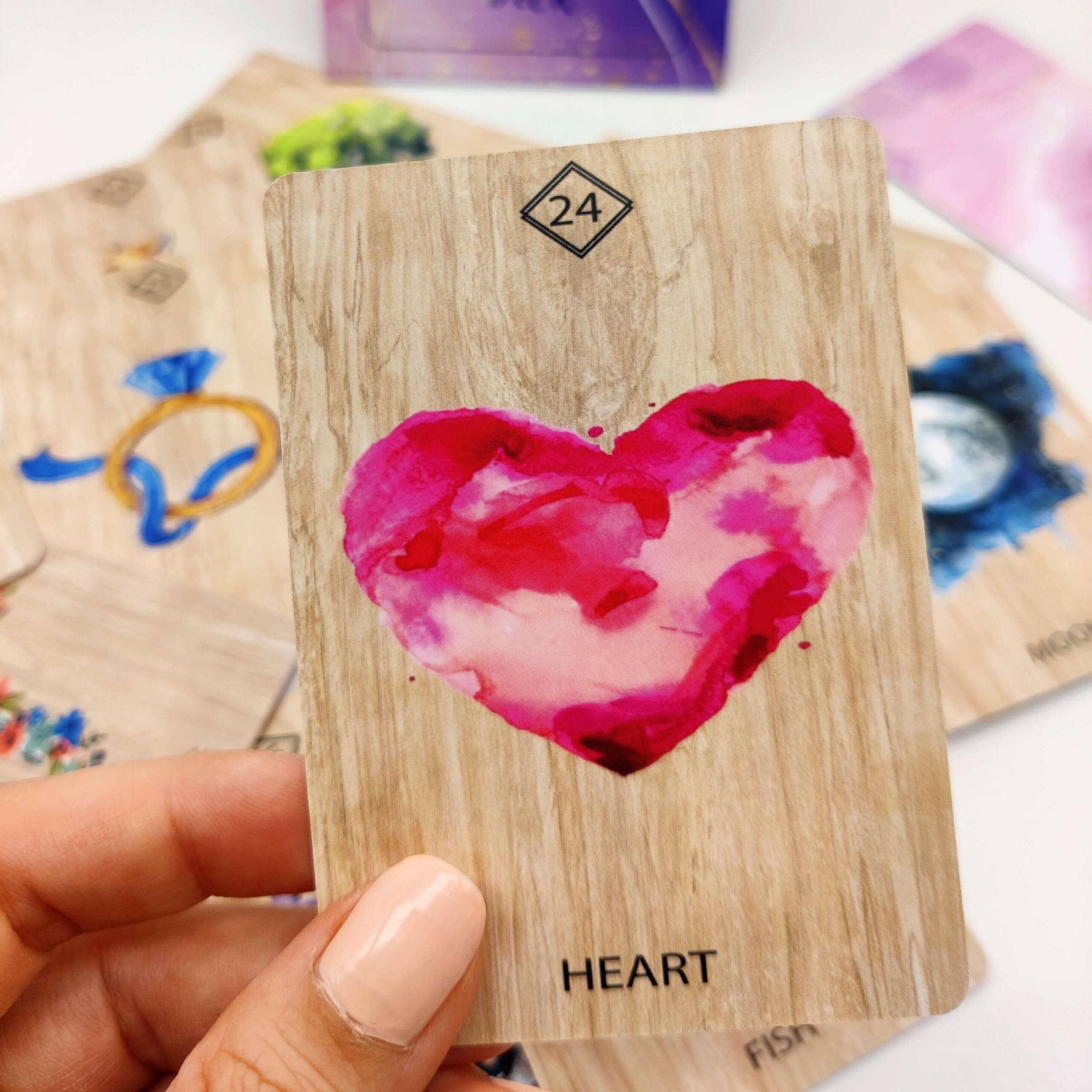 LA MUCI DESIGN - Venta al por mayor Cartas del tarot - Baraja Pia Lenormand de 36 cartas para adivinación5