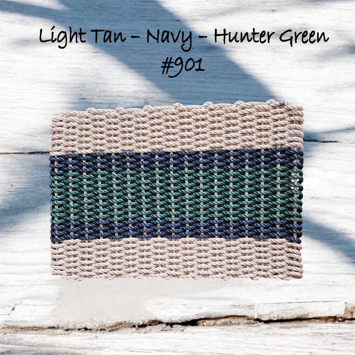 Maine Rope Mats - Wholesale Door Mat - 901 The "Original" Handcrafted Woven Maine Lobster Rope Door Mat