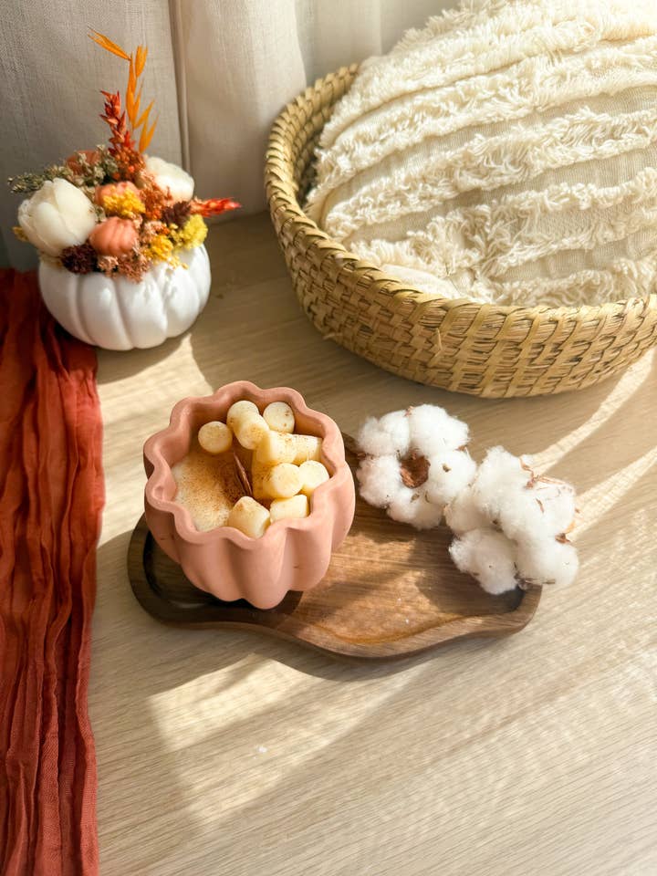 Soja Wax Kaars - Pumpkin Spice Latte | 150g voor wholesale door MÃsis Handmade Home decor