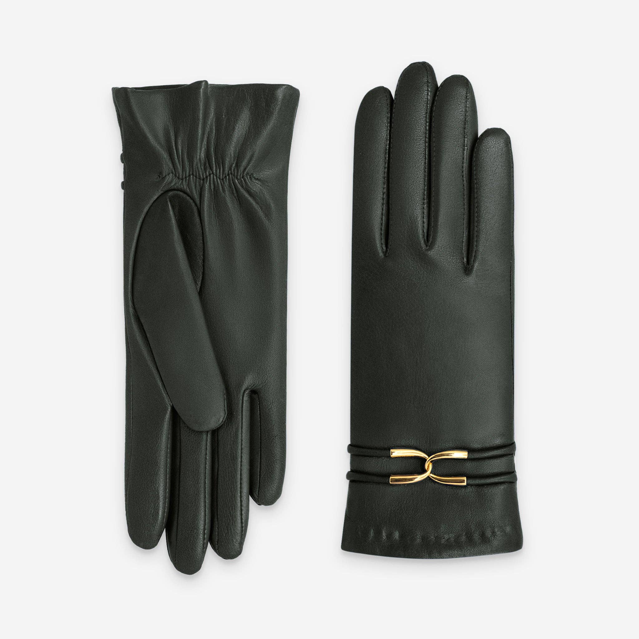 Glove Story - Wholesale Gloves - Women's - Lambskin Leather Gloves–Cashmere,Wool & Nylon Lining–21643CA2