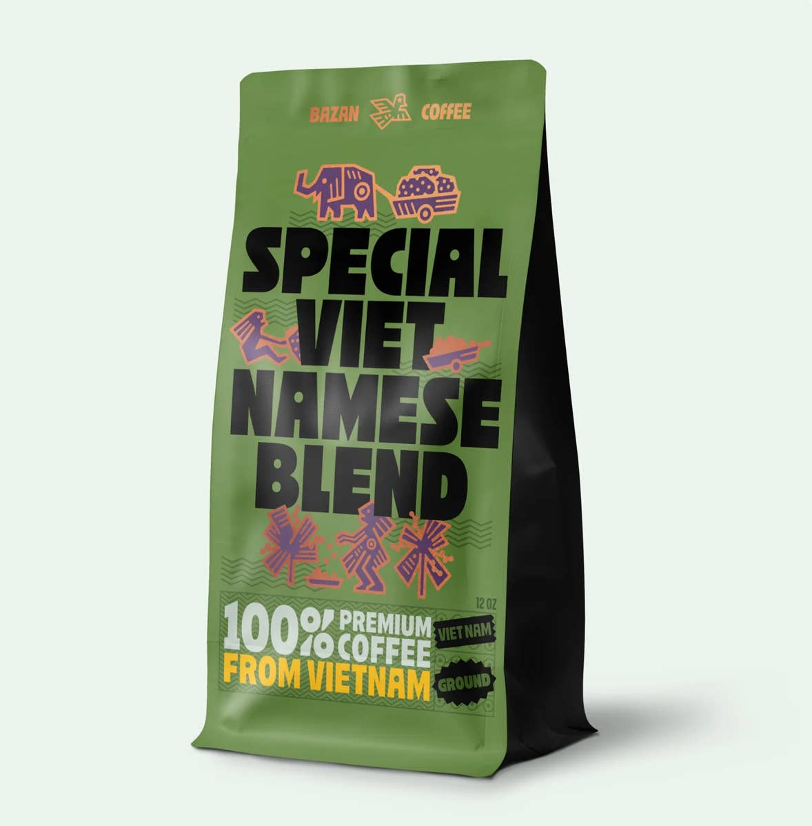 Bazan Coffee - Wholesale Ground Coffee - SPECIAL VIETNAMESE BLEND, SPECIALTY GRADE, SINGLE ORIGIN