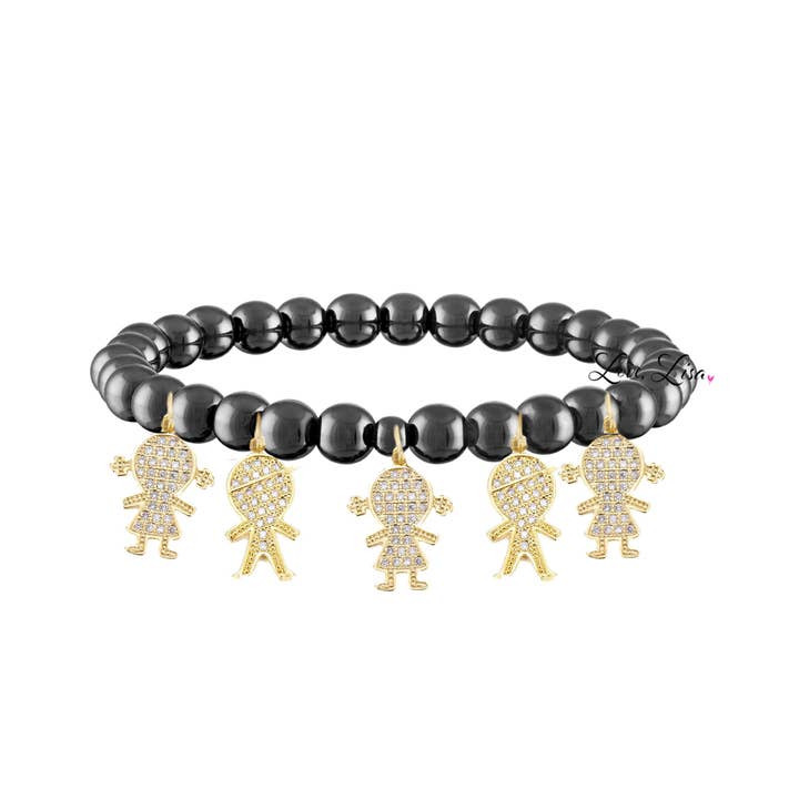 Love, Lisa - Wholesale Bedelarmbandje - Mommy armband met bedeltjes voor kinderen12