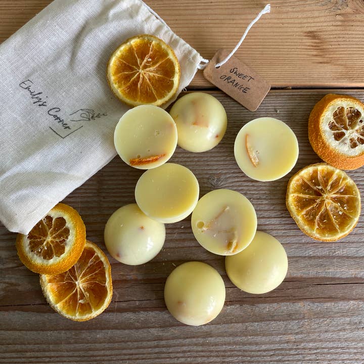 Zoete sinaasappel natuurlijke sojawas smelt voor wholesale door Emily’s Corner