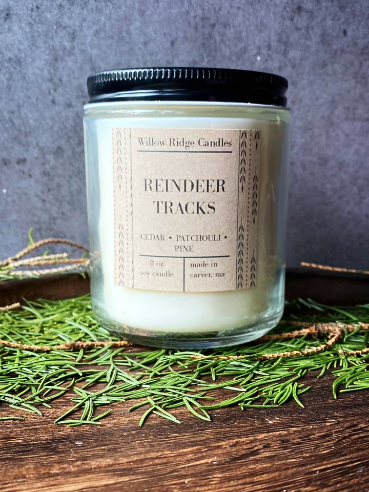 Reindeer Tracks for wholesale by Willow Ridge Candles