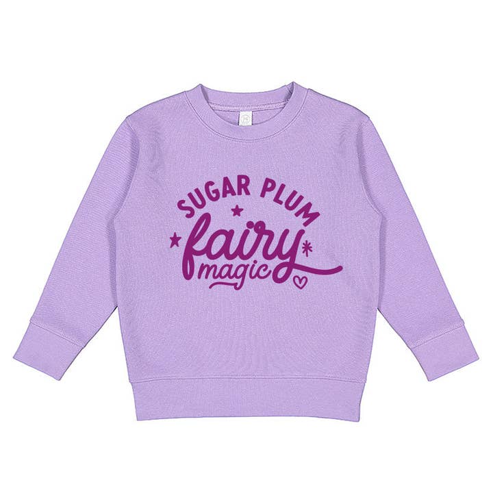 Holland Ave Clothing - Wholesale Sweatshirt - Kids - Sugar Plum Fairy | Girls Christmas Sweatshirt