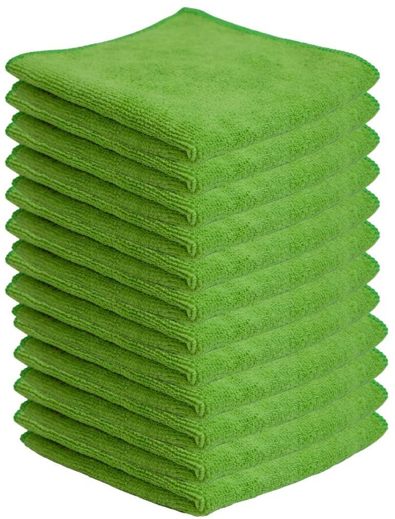 Arkwright Home - Wholesale Cleaning Cloth - Case of 240 Anti-Microbial Treated Cleaning Cloths - Colors3