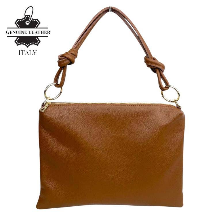 Chenson & Gorett – Großhandel Henkeltasche – Damen – Handtasche aus italienischem Leder mit Reißverschluss Damen 580255