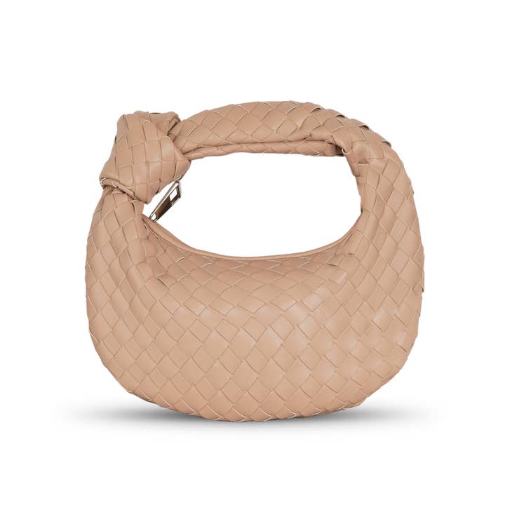 Little Trendy - Wholesale Top Handle Bag - Women's - Womens' Woven bag horn knotted handbag Top Handle Bag