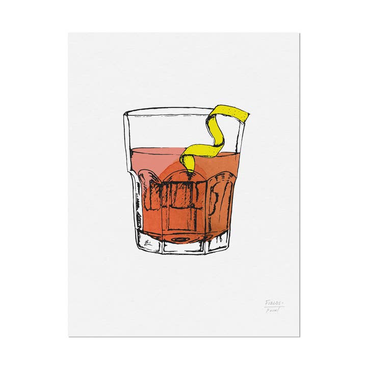Sazerac Art Print for engroshandel hos Statement Goods