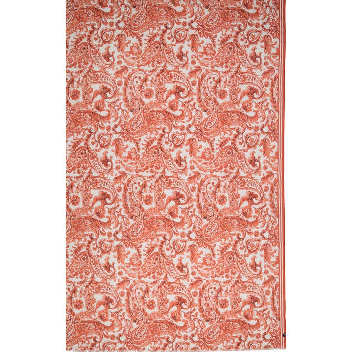 FRAAS - The Scarf Company - Wholesale Wrap - Women's - Paisley Maxi Cotton Wrap5