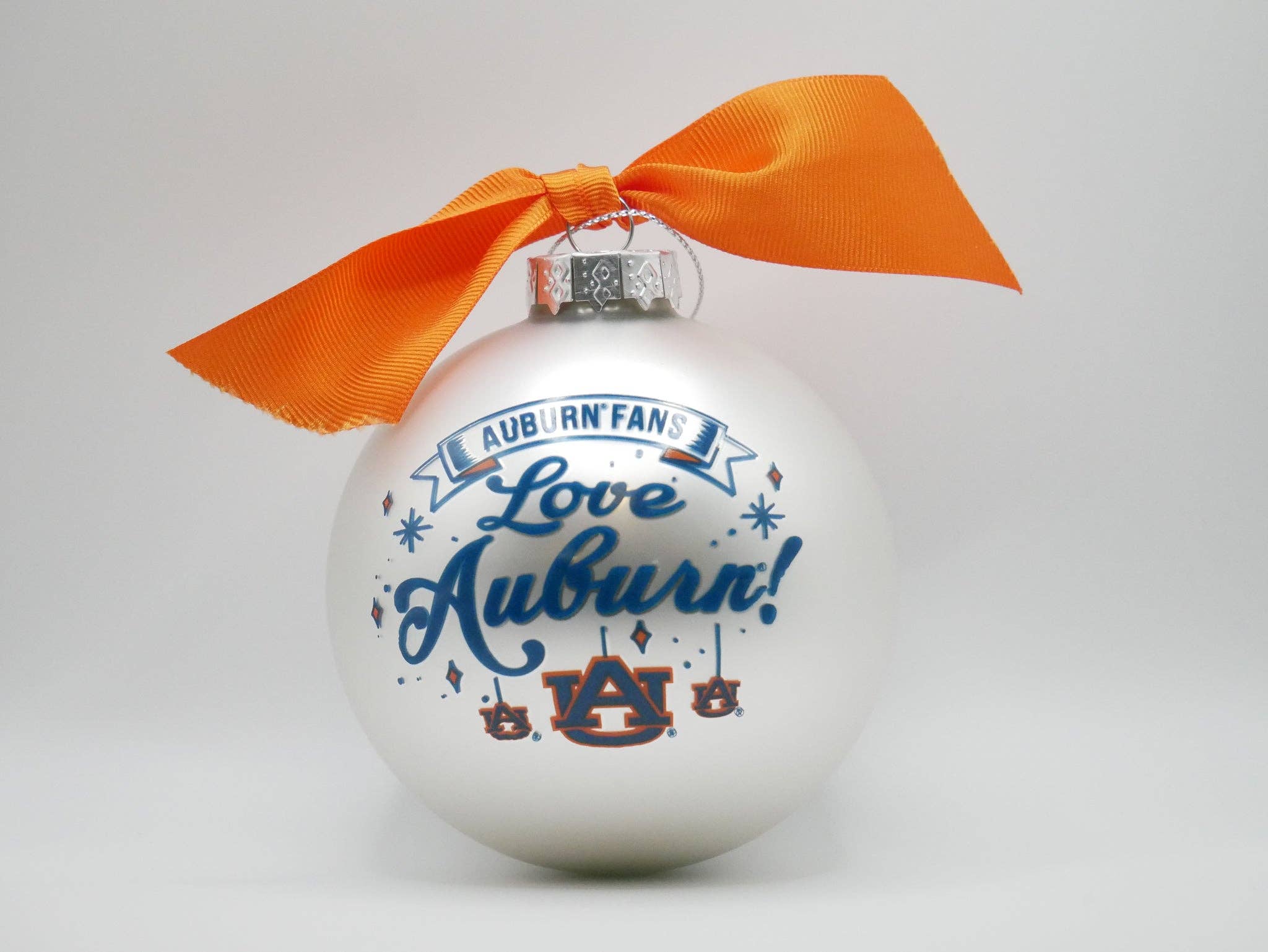 Valiant Gifts Inc - Wholesale Ornament - Auburn Mascot Glass Ball Ornament0