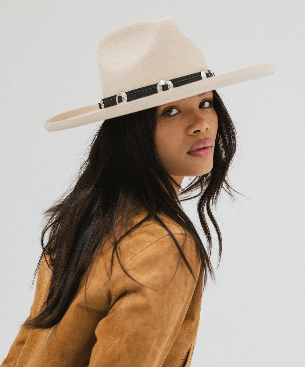 Gigi Pip - Wholesale Fedora - Women's - Amelia Pencil Brim Fedora2