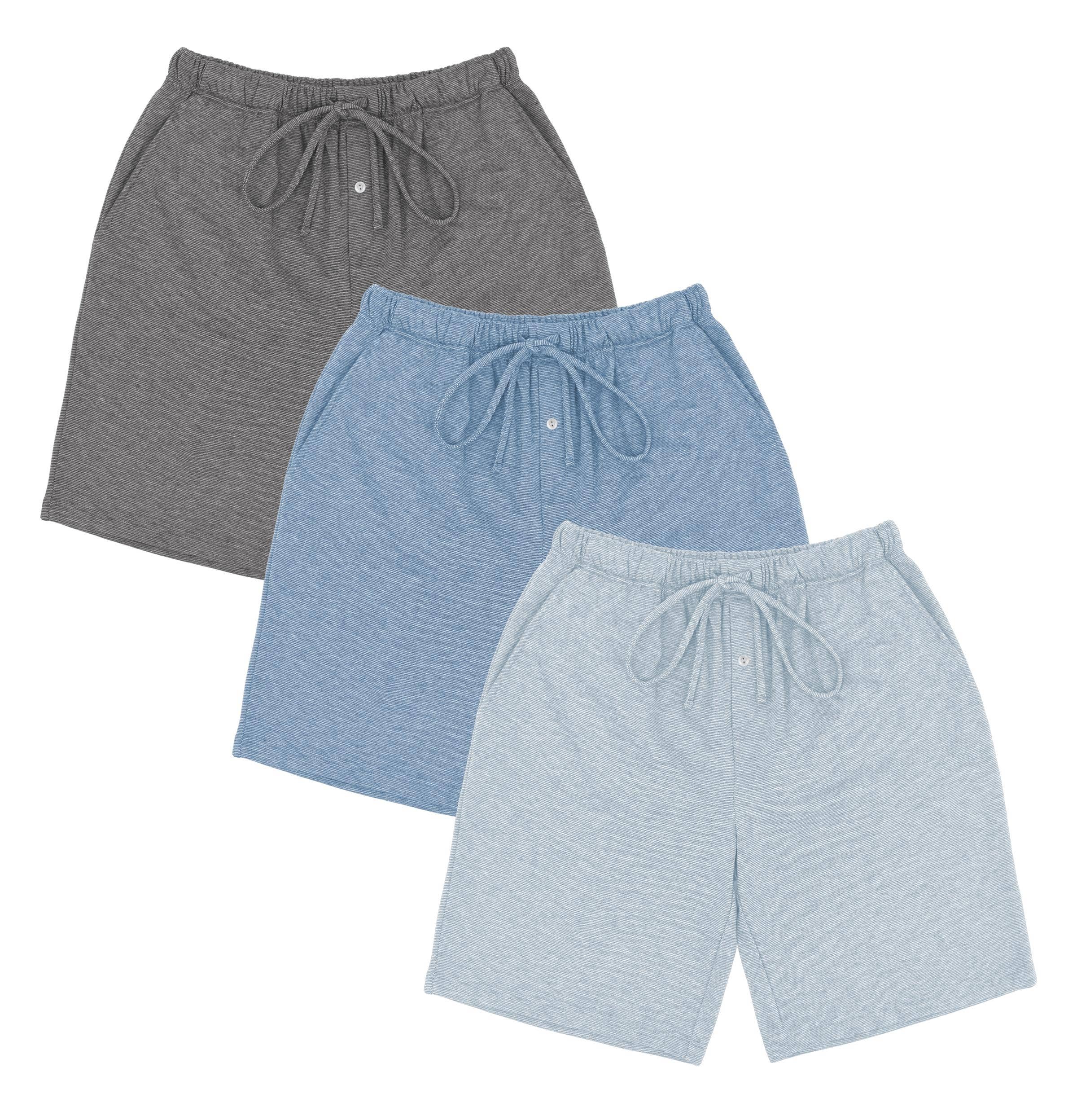I-Wear Brands - Wholesale Lounge Shorts - Men's - Men's Peach Fleece Sleep Shorts1