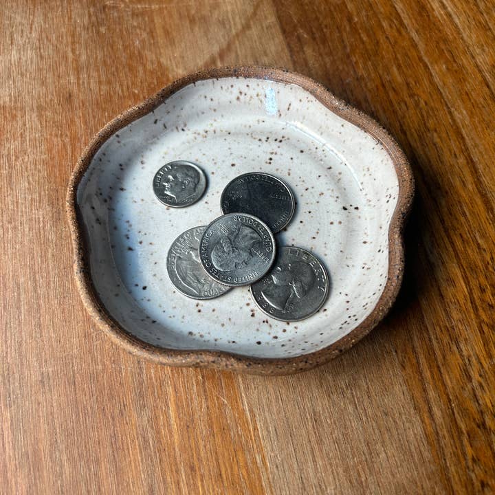 Sarah Mennell Ceramics - Wholesale Jewelry Dish - Handmade Ceramic Trinket Dish2