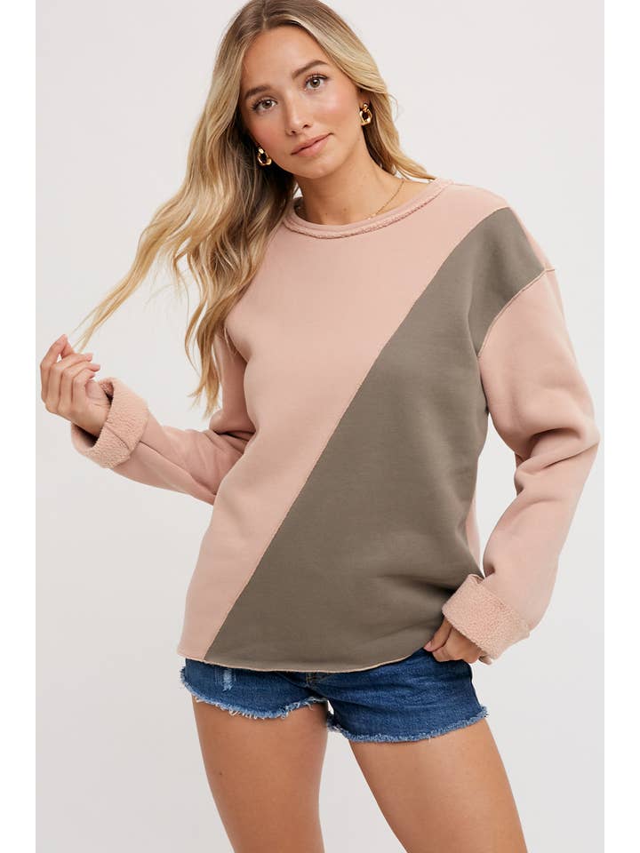 Bluivy - Vendita all'ingrosso Felpa - Donna - FELPE COLOR BLOCK1