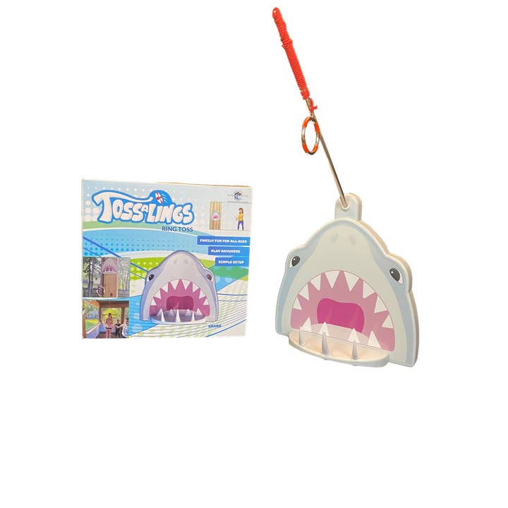 Water Sports Tossalings Hook and Ring Toss Game, Shark for wholesale by Stream Machine